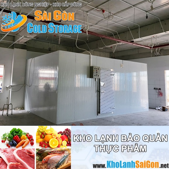 Kho lạnh thực phẩm - Cty Cát Tường KCN Đồng Xoài Bình Phước